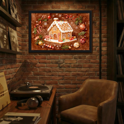 Christmas Gingerbread House Christmas Decorations Pattern
