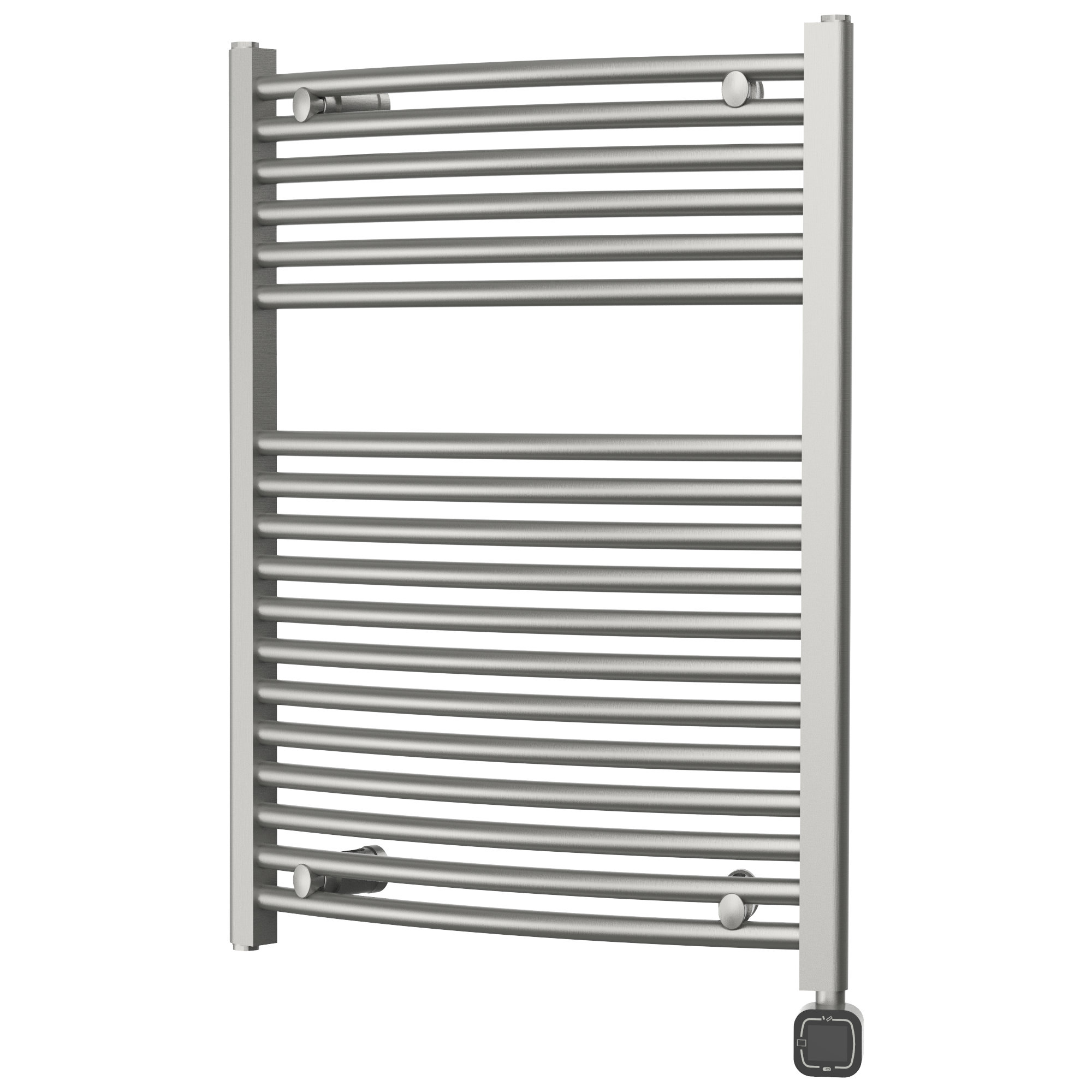 Curved electric towel rail hot sale