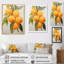 Fruit or abricot pointillisme, reproduction sur toile-2010514848-2010514780