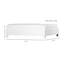 Base de lit plateforme 16 po-50445177-50445180