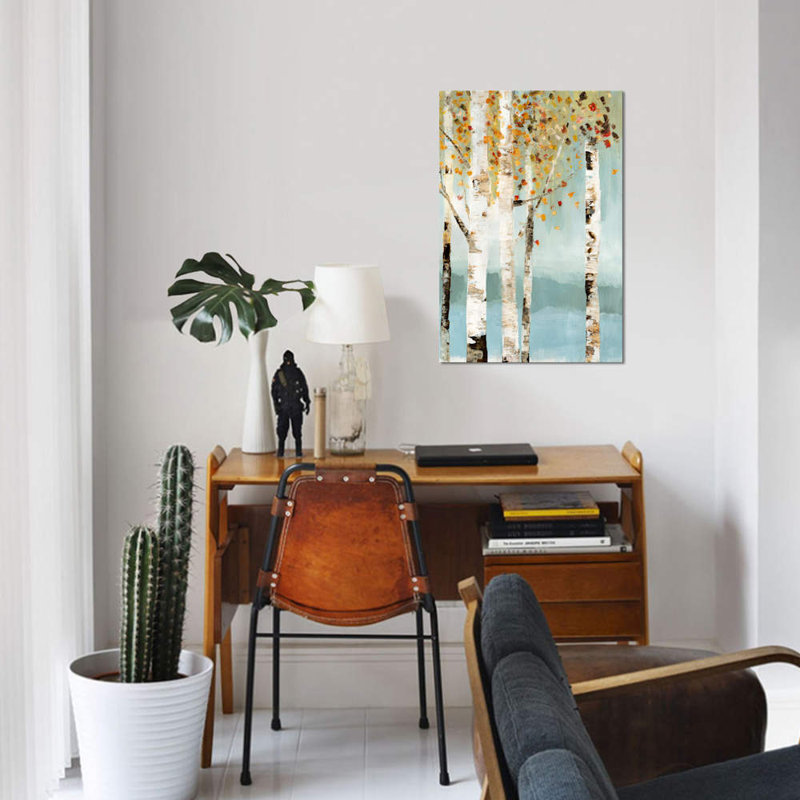 « lookout i », reproduction sur toile, H 12 po x l 8 po x P 0,75 po, Pas de tapis, Toile tendue