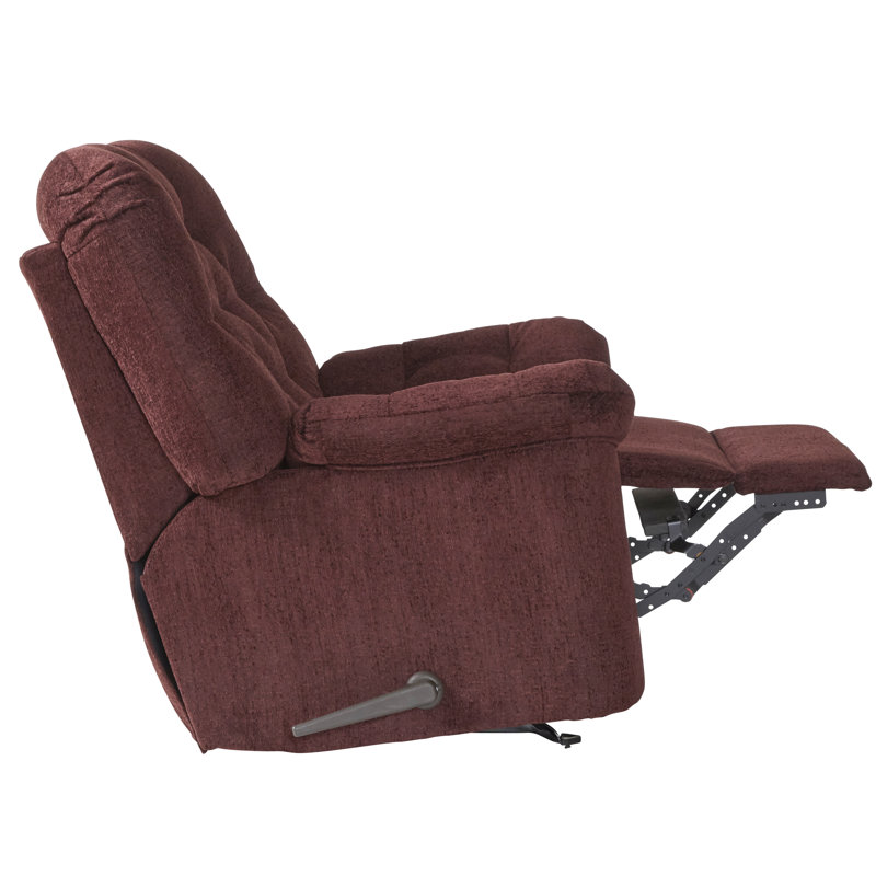 Jayceon Upholstered Recliner, Renegade Rosewood