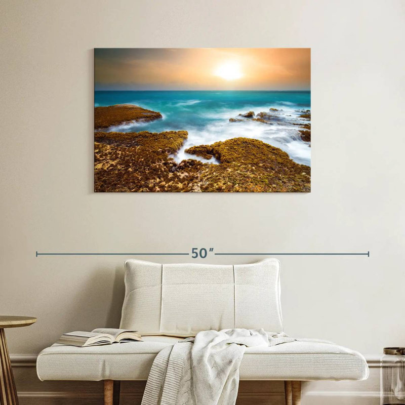 Plage portugaise Gillard, H 26 po x l 39 po