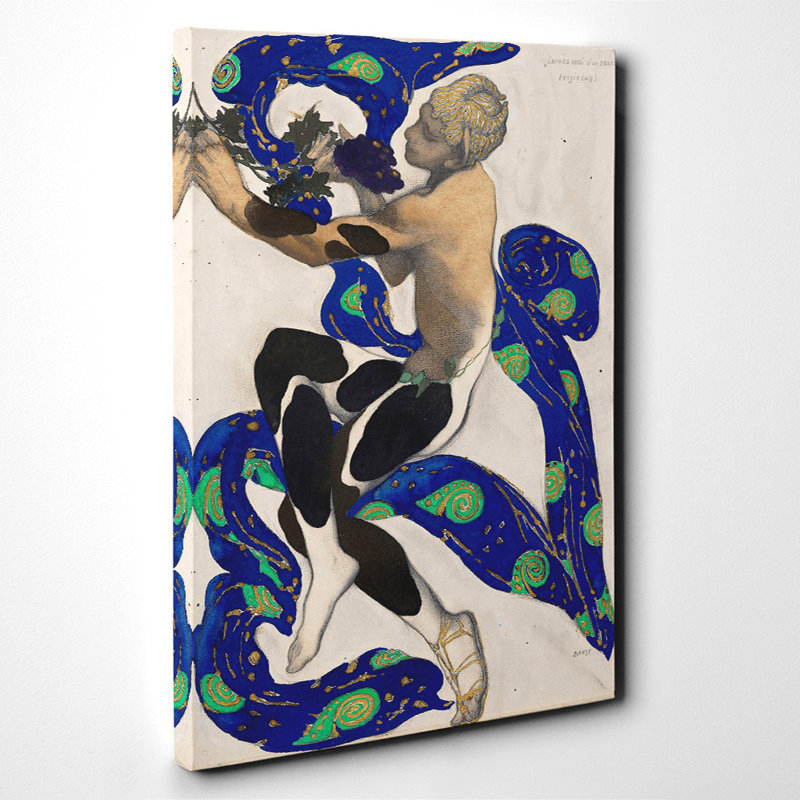 Leon Bakst - Wrapped Canvas Painting, 100cm H x 70cm W
