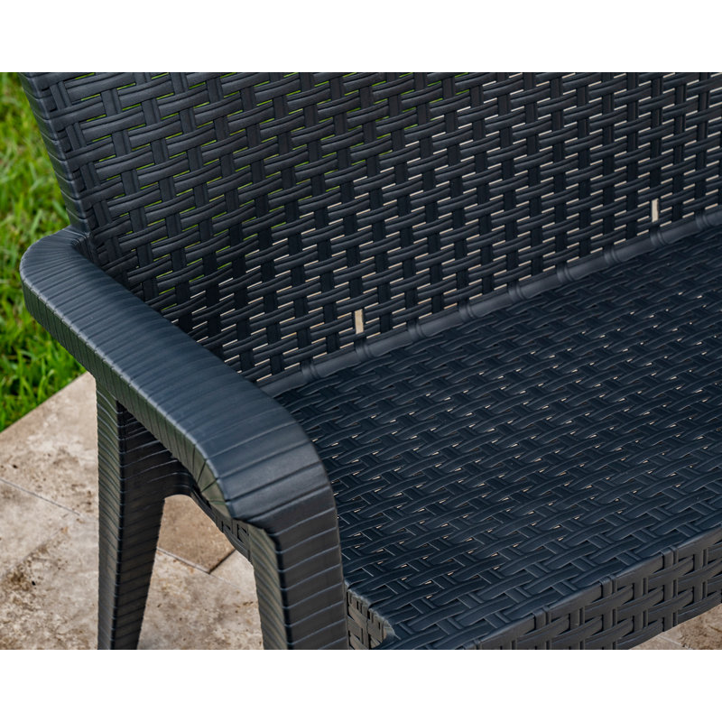 Alaska 5 - Person Patio Conversation Set, Gray