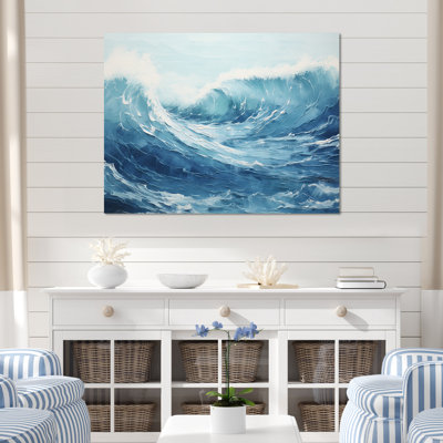 " Minimalism Ocean Storm II "