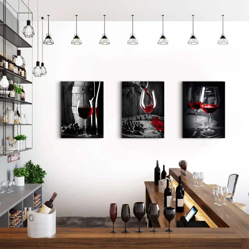 3 Piece Wrapped Canvas Wall Art