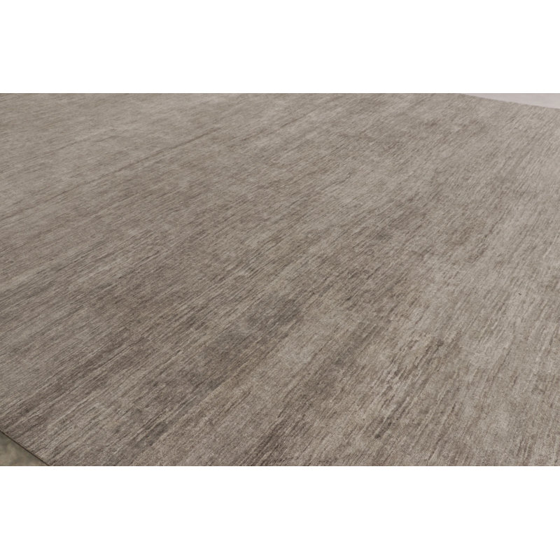 Textural Hand Knotted Area Rug