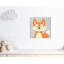 «Cheery Fox», impression sur papier-47842077-47842066