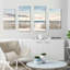 Windy Beaches - Ensemble de 4 peintures sur toile tendue-1159926477