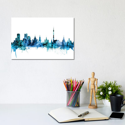 Moscow, Russia Skyline by Michael Tompsett - Wrapped Canvas Gallery-Wrapped Canvas Giclée