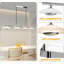 - Light Brushed Nickel LED Pendant