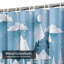 Rideau de douche Winter Forest House-336915611
