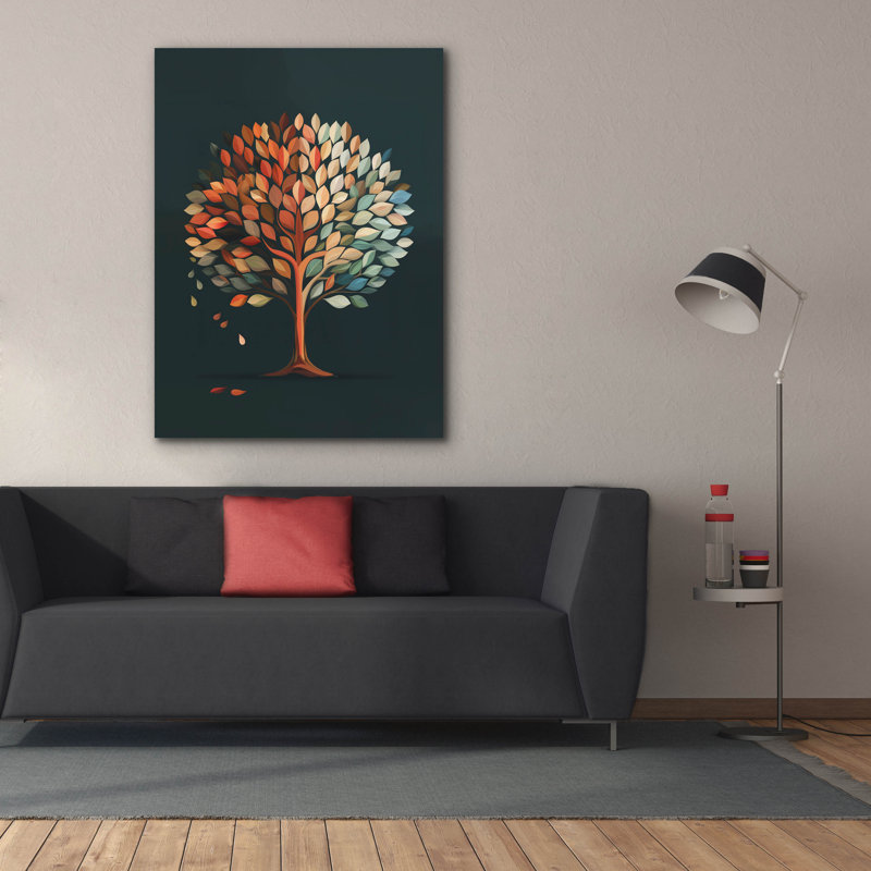 "Epil Graffiti" Twilight In Autumn "par r3darch0n, art mural sur toile, H 54 po x l 40 po x P 1,5 po