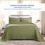 Ensemble de couvre-lit et taies décoratives 100 % coton texturé à médaillon de style moderne et contemporain Swanton-113476010-113476021