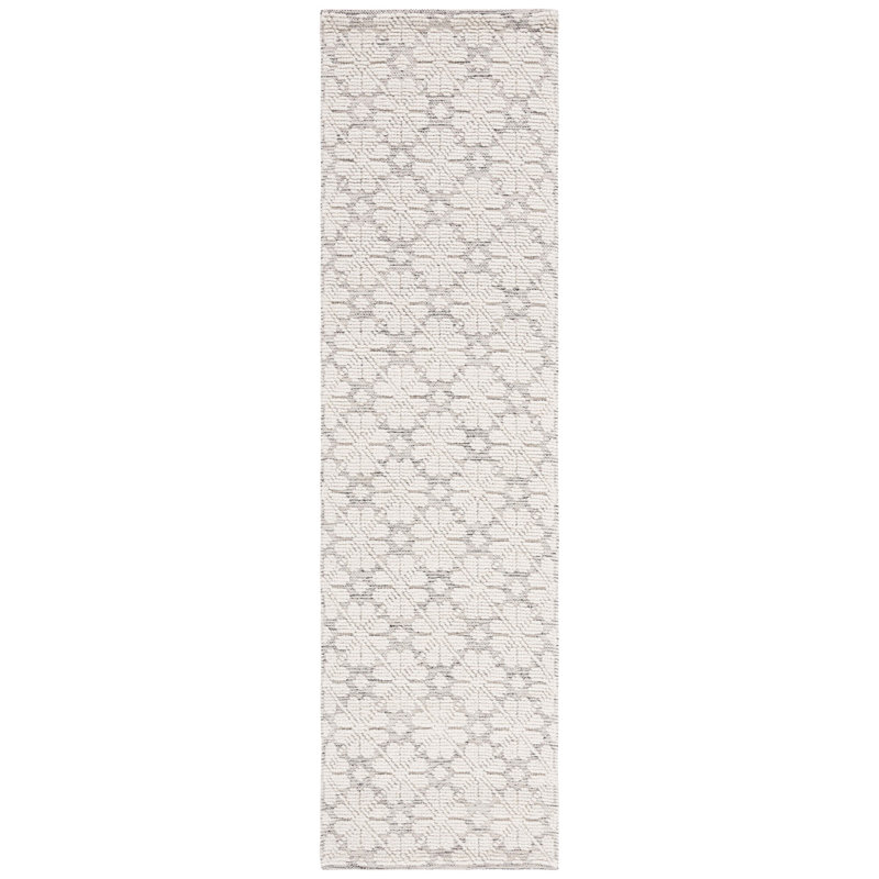 Martha Stewart Hand Woven Wool Rug, Runner 2'3" x 8'