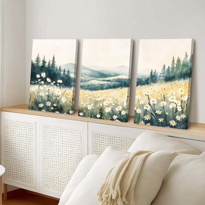 3 Piece Wrapped Canvas Print