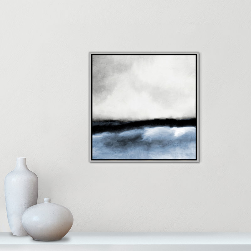 Across the Horizon - Version carrée, impression par Kimberly Allen, H 25,5 po x l 25,5 po x P 2 po, Pas de tapis