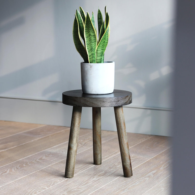 Solid Wood Accent Stool
