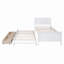 Lit plateforme simple avec lit gigogne et tiroirs-1841716493