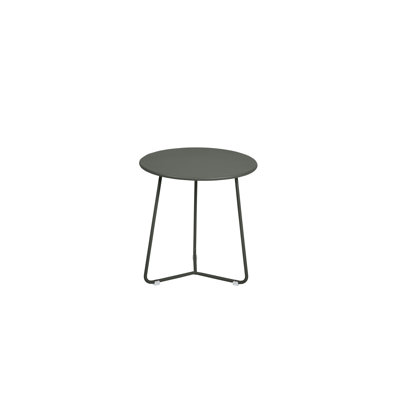 Table d'appoint en acier thermolaqué Cocotte