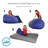 CordaRoy's Chenille Convertible Bean Bag Chair-87325754-87226863