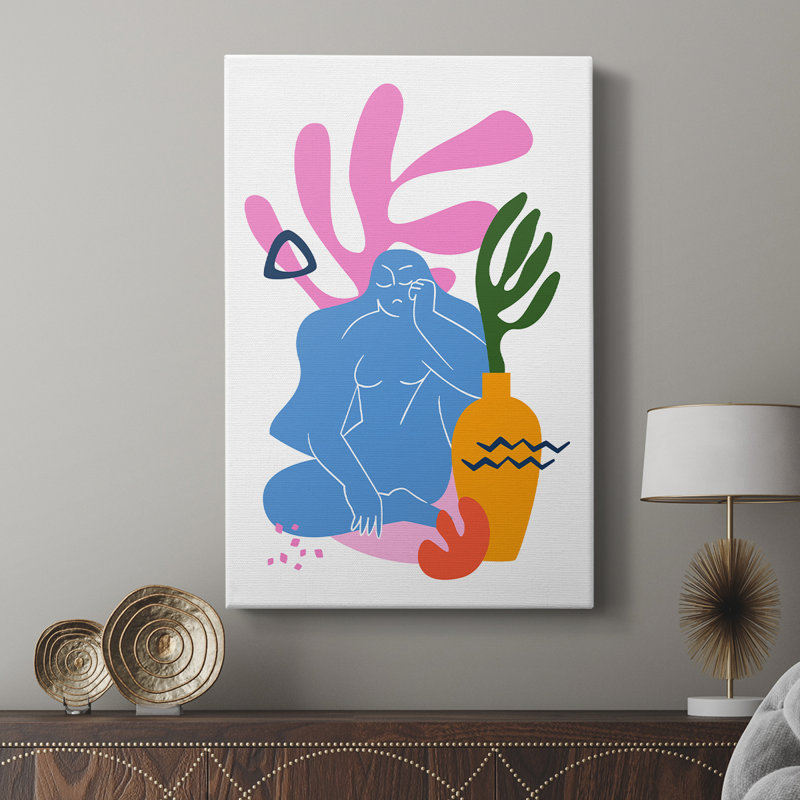 Matisse CDLII Framed Print -Gallery Wrapped Cavas, 36" H x 24" W