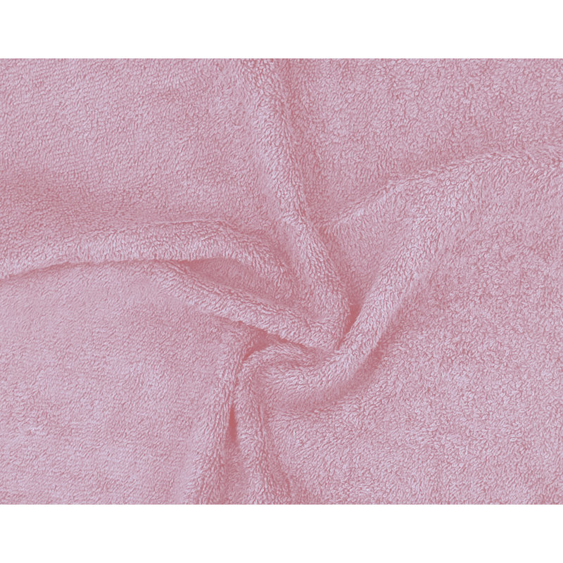 Summit 6pc Bath Towel Set, 100% Cotton, Pink