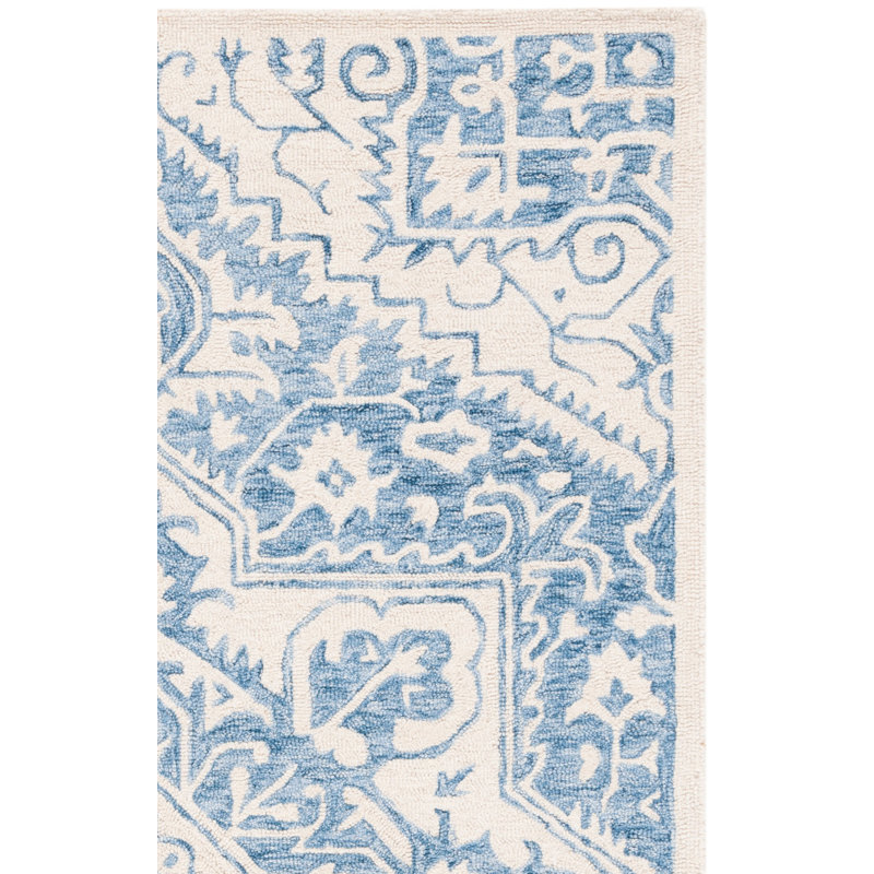 Metro Hand Tufted Wool And Cotton With Latex Southwestern Rug, Runner 2' x 9'