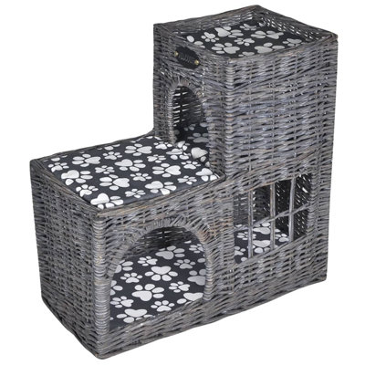 Tucker Murphy Pet™ Willow Cat Tree Pet House/Bed/Castle/Scratching Post With Cushion