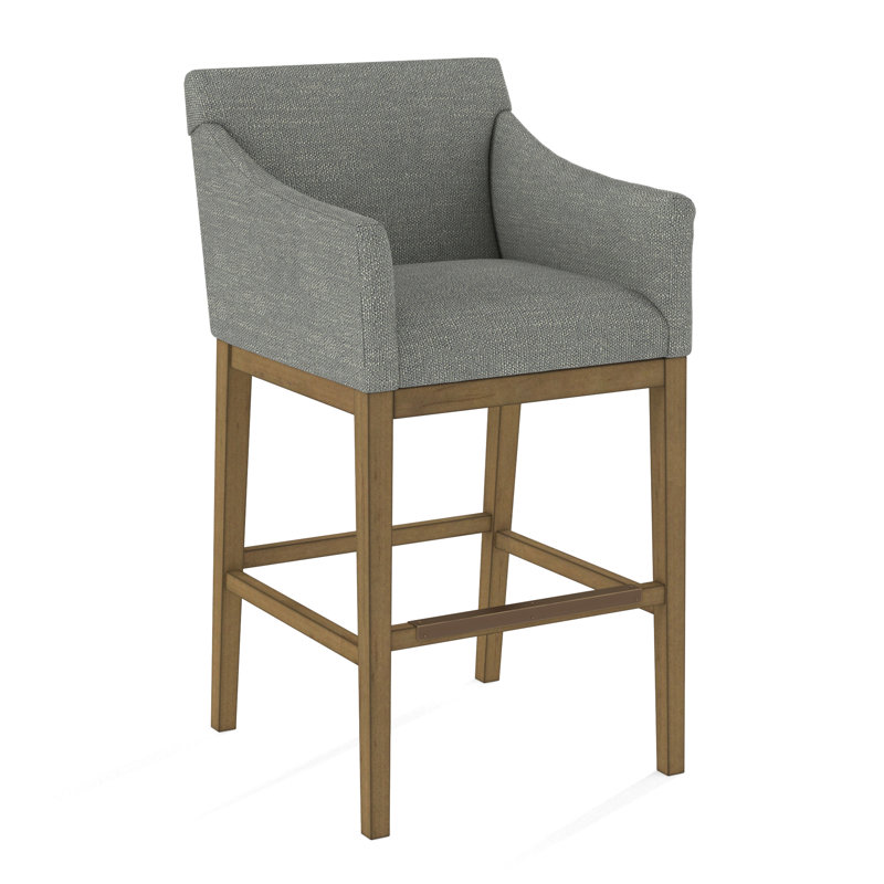 Dolomites 31" Arm Bar Stool, 61471-88, Beachwood