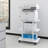 24''x20''x26'' Large Printer Table with Storage Shelf, 3 Tier Rolling Printer Cart with Wheels,Multifunctional Shelves for Home Office-98737006