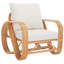 Fauteuil d'appoint avec coussin Robillard