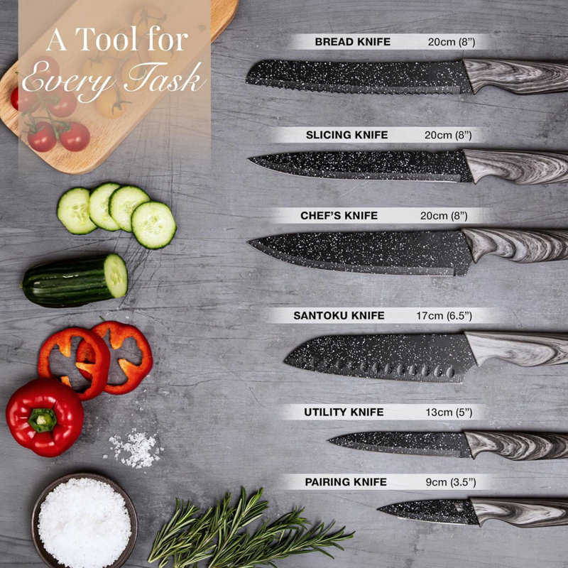MforStyle Universal Knife Block