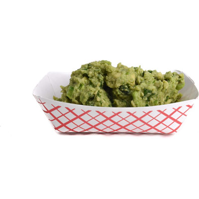 Plateau alimentaire à carreaux rouges 2 lb Ecoqualité - pour les pique-niques, les carnavals, le camping, le barbecue et les fêtes (50)