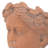 D6X9" Visage Head Bust Planter For Patio Backyard, Brown-1455164752