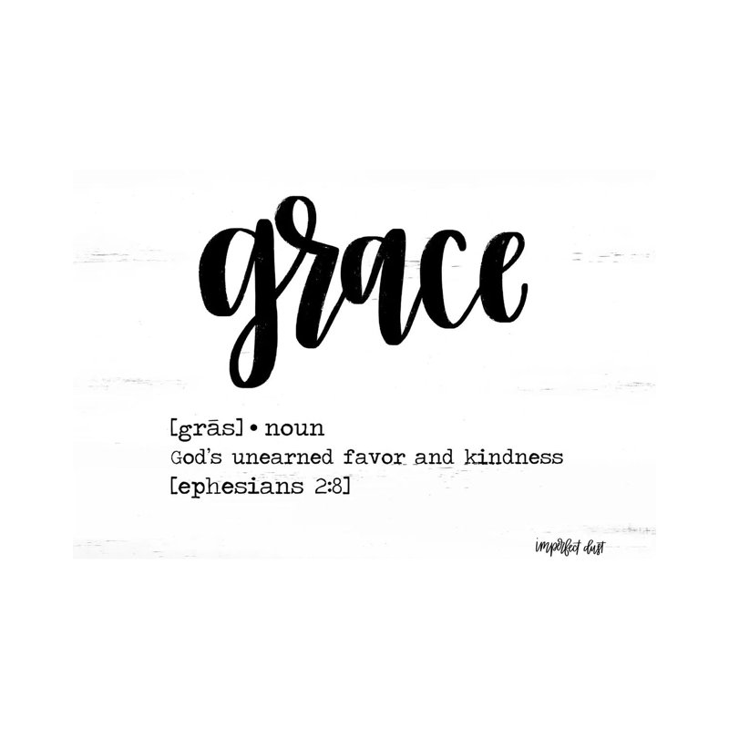 Grace by Imperfect Dust - Wrapped Canvas Print, 20.32 cm H x 30.48 cm W
