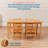 ECR4Kids 30in x 48in Rectangular Hardwood Table with 22in Legs, Children's Furniture-105072709