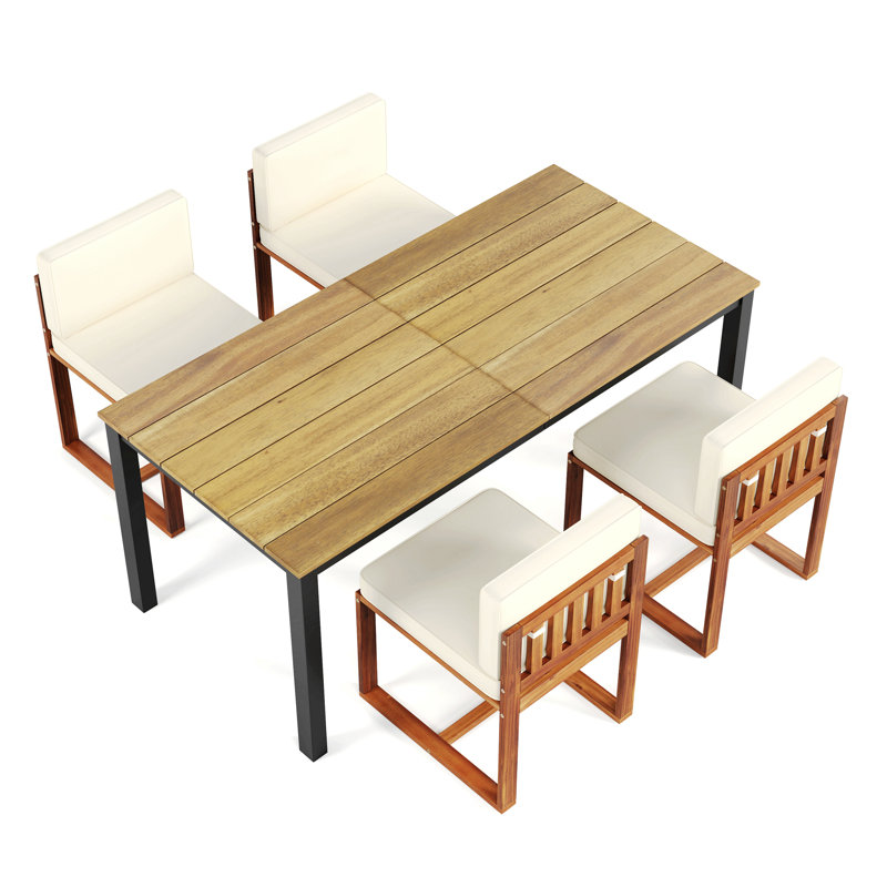 Ensemble de 5 tables et chaises de patio