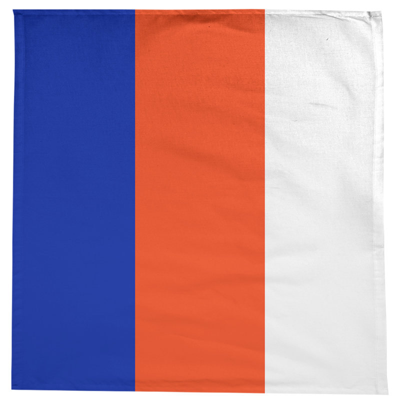 Nappe Clemson, Floride / bleu / orange / blanc