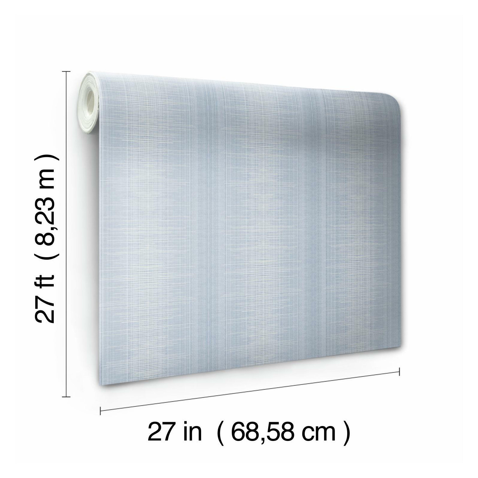 Vanderwall Modern Ombre Wallpaper, Blue