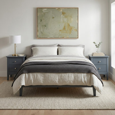 Set of 2 Como Petite 2-Drawer Bedside Cabinets