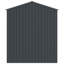 Cage à oiseaux vidaXL anthracite 164,57 x 82,68 x 97,24 po en acier galvanisé-2031685994