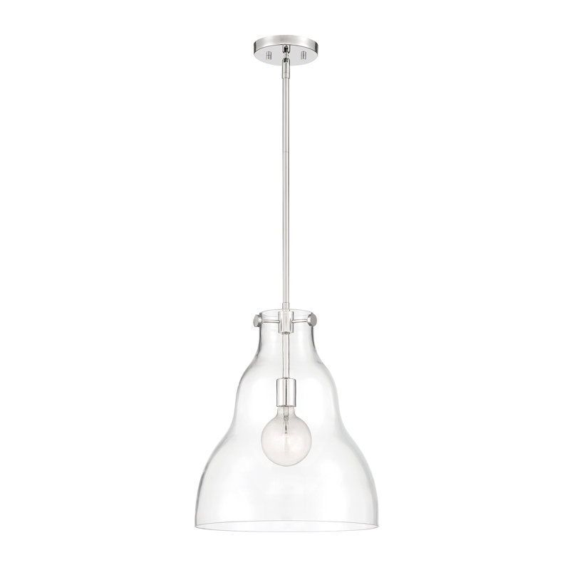 Luminaire suspendu géométrique simple à 1 lumière Knowles