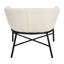 Chaise avec accoudoirs rembourrée Bowery Boucle-12154117