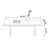 Stone Top Coffee Table with Solid Wood Legs-1239656191