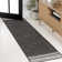 Alda Modern Minimalist Mingled Solid Black/Cream Indoor/Outdoor Rug
