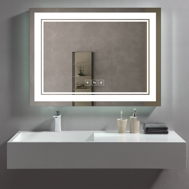 Miroir mural Condy, Rectangle, 36 po x 48 po