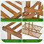 Amonie Wood Plant Stand-1332514536