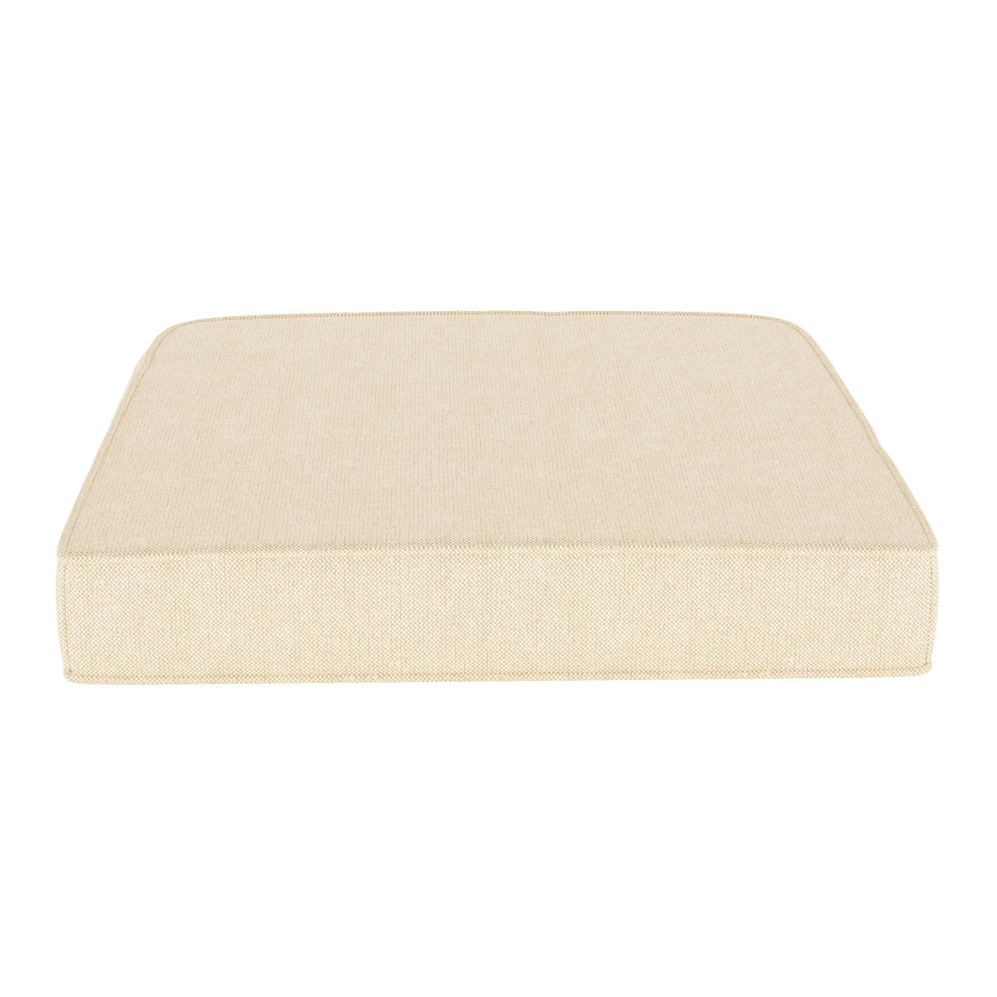 Sunbrella® Outdoor Dining Chair Seat Cushion, Canvas Canvas Sunbrella® Canvas, 20" W x 18" D